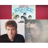 BEATLES / JOHN LENNON LP VINYL RECORDS X 3. Threesome here with 2 John Lennon albums to include '