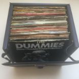 PUNK ROCK ASSOCIATED VINYL 7" SINGLE RECORDS. Carry case full of artist's to include - Sex Pistols -