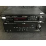 HI-FI TUNER AND AMPLIFIER. We have a Yamaha Amplifier/ Receiver here model No. RX-V365 plus a Sony