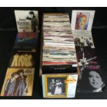 LARGE BOX OF VARIOUS 7" VINYL SINGLES. Here we have a mixture that covers the 70's - 80's and 90'