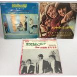 3 X MONKEES 7? JAPANESE PRESSINGS. ?Last Train To Clarksville? E.P on Victor SCP - 1302 - ?Shades Of