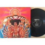 JIMI HENDRIX EXPERIENCE 1967 LP 'AXIS: BOLD AS LOVE'. Here on the TRACK 612 003 label we find this