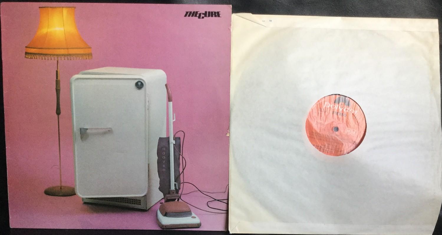 THE CURE 'THREE IMAGINARY BOYS' RARE IRISH PRESSING LP VINYL RECORD. This is so hard to come by