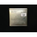 ABBA SINGLES COLLECTION 1972-1982 CD BOX SET TIN. As new with sellofane still wrapped around the
