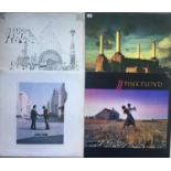 PINK FLOYD ALBUMS X 8. All records here are in VG++/Ex conditions and the titles are as follows -