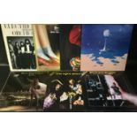 ELECTRIC LIGHT ORCHESTRA VINYL LP RECORDS X 7. ELO selection here has titles including - The Light