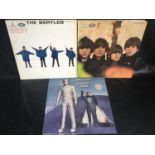 BEATLES RELATED VINYL LP RECORDS. 2 Original Yellow/Black Parlophone releases here starting with '