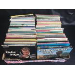 LARGE BOX OF POP / JAZZ / COUNTRY /EASY LISTENING E.P. VINYL RECORDS. Large collection of E.P's here