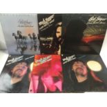 BOB SEGER & THE SILVER BULLET BAND VINYL RECORDS X 7. Titles as follows - Night Moves x 2 - Live