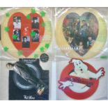 SELECTION OF 8 X COLOURED / PICTURE DISC RECORDS. Nice collection to include - Frankie Goes To