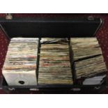 DJ CARRY CASE OF 45RPM RECORDS. This is an ex-dj collection which has many styles and genre's.