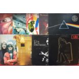 8 X ROCK RELATED VINYL LP RECORDS. Artist's included in this selection are as follows - T.Rex -