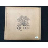 QUEEN WALL DISPLAY BOX SET. Limited Edition Collectors Ultimate Queen Gold Box Set Wall Display Case