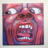 KING CRIMSON - 'IN THE COURT OF THE CRIMSON KING' ORIGINAL FIRST UK ISLAND PRESS. Almost mythical