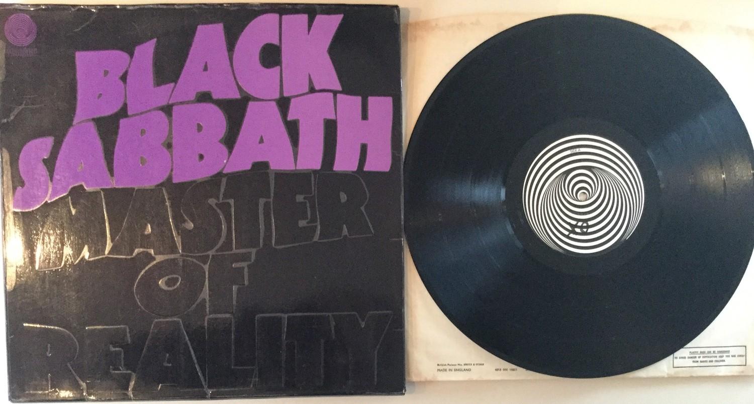 BLACK SABBATH 'MASTER OF REALITY' 33 RPM - LP. Vinyl Album on Vertigo Swirl 6360 050. Album / Box