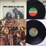 2 X MC5 VINYL AMERICAN LP RECORDS. Garage Rock kicking of with 'Back In The USA' on ATLANTIC US