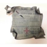 WWII RAF First Aid kit for aircrew.