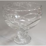 A large crystal Tipperary punch bowl to the runner up in the 1999 Sporting Press Greyhound Oaks.