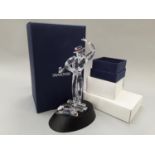 Swarovski Crystal: 2003 Antonio Magic of the Dance, with stand and plaque - Martin Zendron -