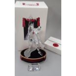Swarovski Crystal: 1999 Pierrot with stand and plaque - Adi Stocker - 230586 - with boxes.