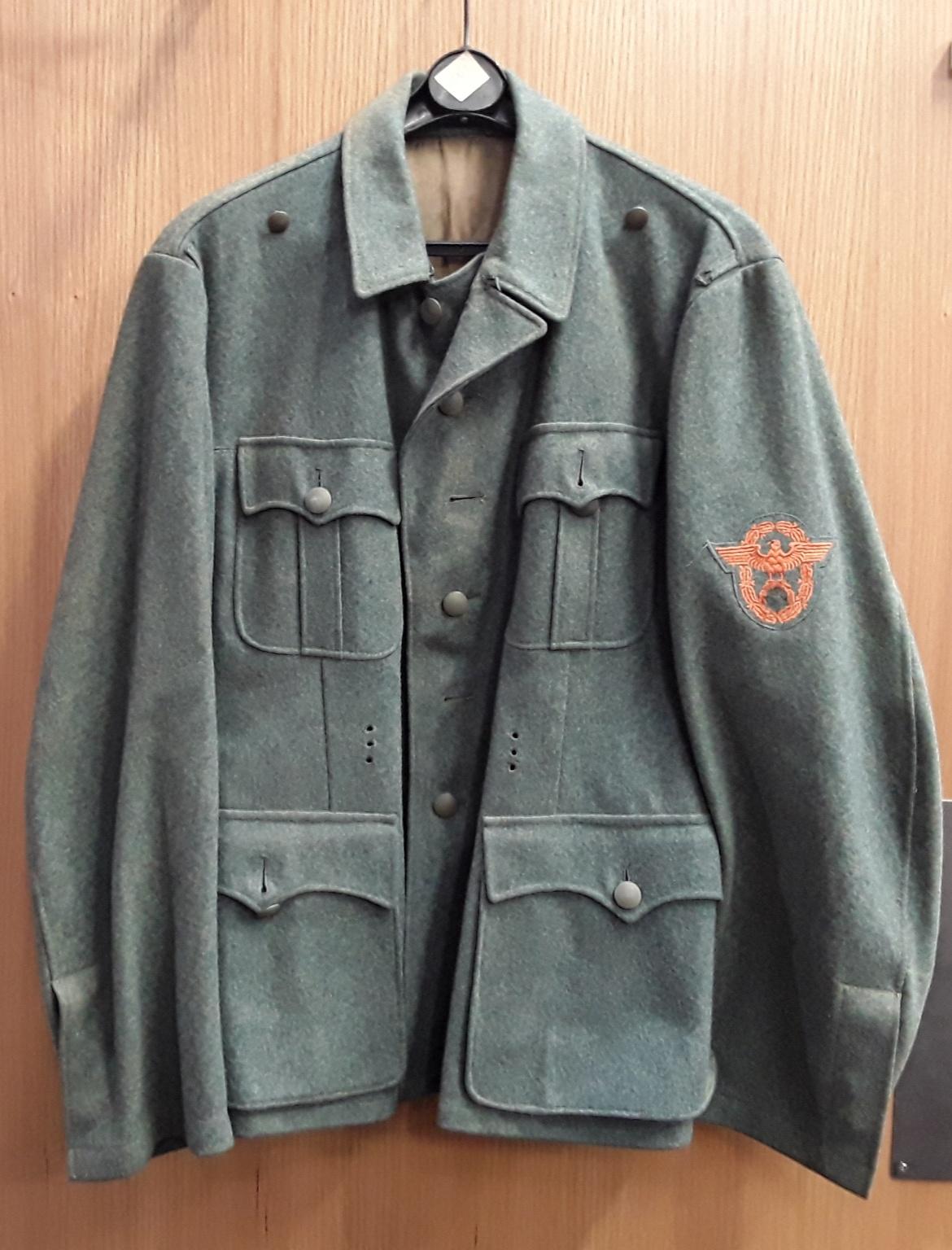 WWII Nazi military uniform jacket.