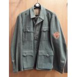 WWII Nazi military uniform jacket.