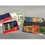 Collection of Mint Guernsey P.O stamps and stamps in booklets.