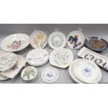Large quantity of Poole Pottery to include hors d'eouvre dishes and plates (18).