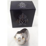 Royal Crown Derby bone china Russian Walrus, with box.