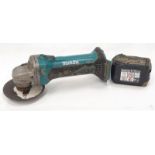 Makita 18V Lithium Ion Angle Grinder (REF 8).