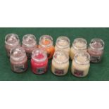 Collection of Yankee Candles. Various Scents (REF 231).