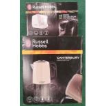 Russell Hobbs Canterbury Cream Kettle with Mini Chopper (REF 75).