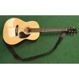 A Martin Smith W-100-N-PK acoustic guitar (REF 104).