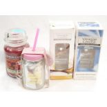 Yankee Candle reed diffusers and candle and a milkshake set (Ref 52).