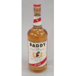 Paddy Old Irish Whisky - 1980?s, 1L.
