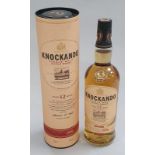 Knockando 12Y single malt scotch whisky 70cl boxed.