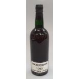 Cockburn's 1963 Vintage Port Sealed.