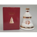 Bells Old Scotch Whisky Porcelain Christmas Decanter 2000, sealed and boxed.