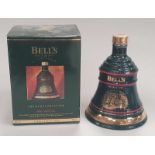 Bells Old Scotch Whisky Porcelain Christmas Decanter 1993, sealed and boxed.