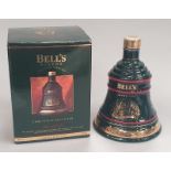 Bells Old Scotch Whisky Porcelain Christmas Decanter 1992, sealed and boxed.