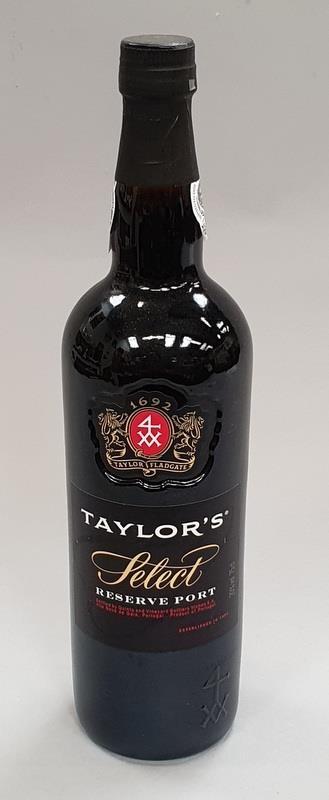 Taylor's Select Reserve Port 75cl sealed.