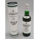 Laphroaig 10Y single islay malt scotch whisky 70cl boxed.
