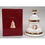 Bells Old Scotch Whisky Porcelain Christmas Decanter 2000, sealed and boxed.