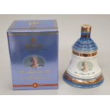 Bell's 2000 Porcelain Wade Decanter to commemorate the 100th Birthday of the Queen Mother. 70cl