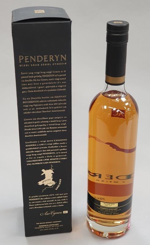 Penderyn Single Malt Welsh Whisky 70cl boxed. - Image 2 of 2