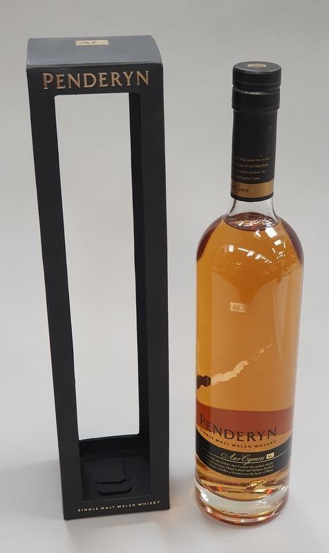 Penderyn Single Malt Welsh Whisky 70cl boxed.