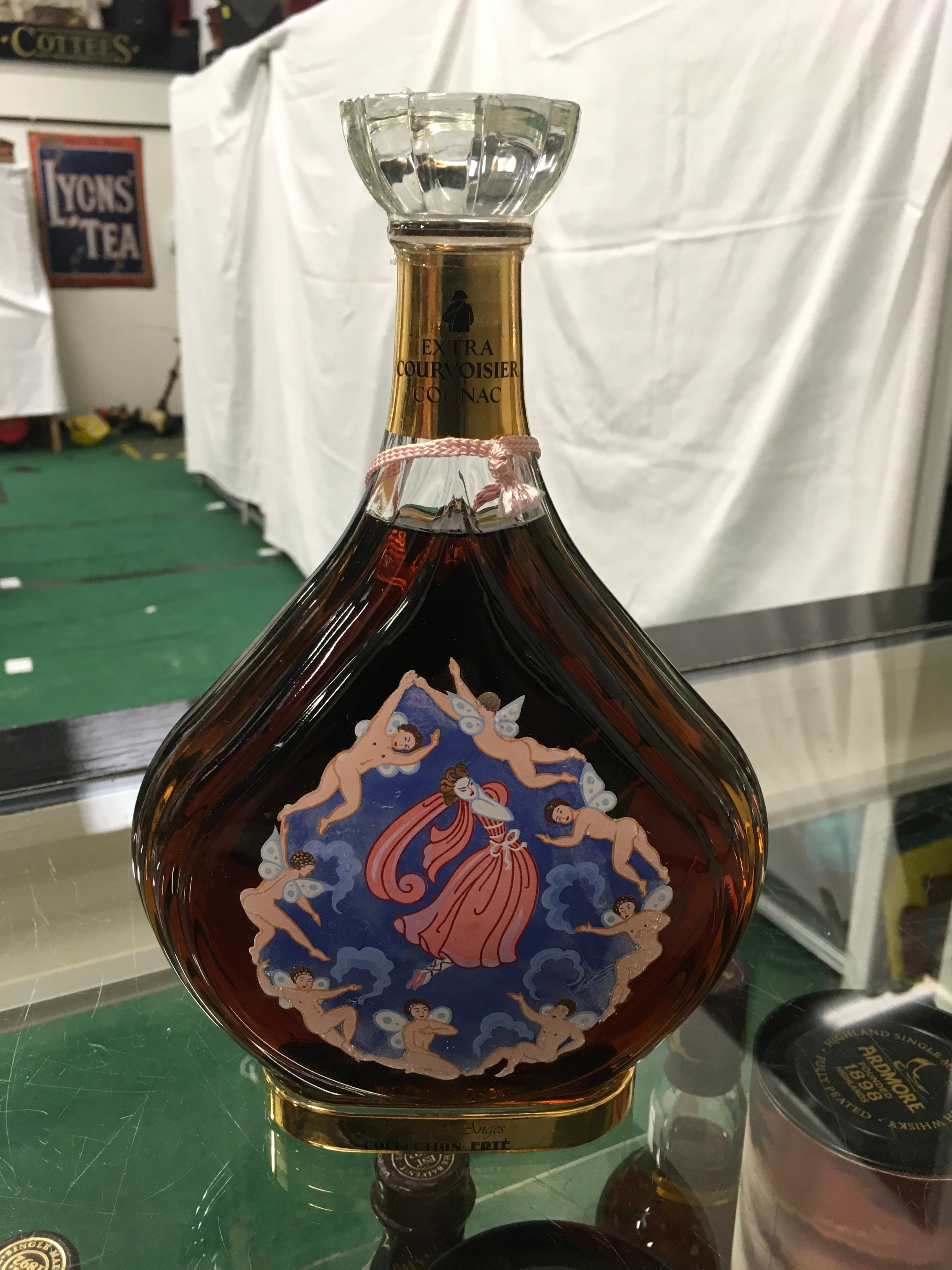 Courvoisier Cognac Complete Erte Collection. Edition No 1 - No 8. All sealed with seven boxed. - Image 13 of 15