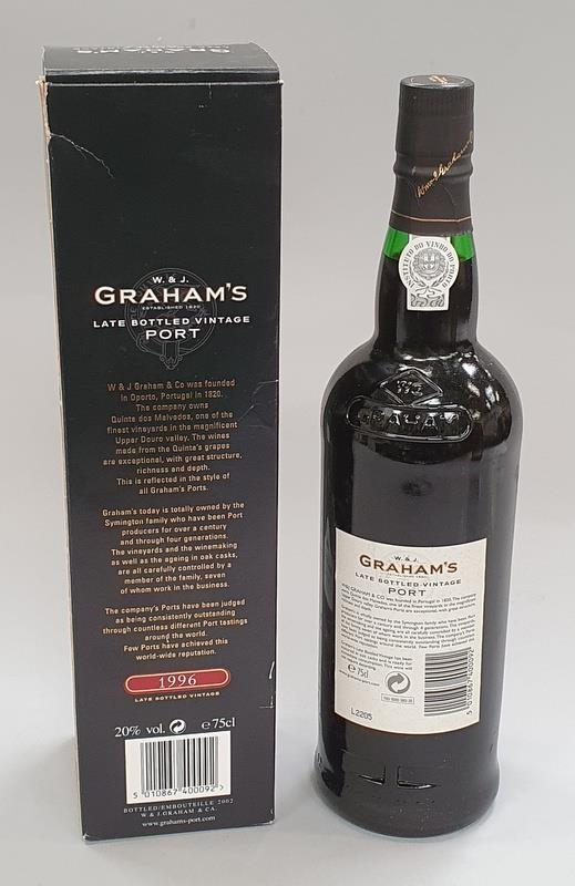 W&J Graham's Late Bottled Vintage Port 1996. Bottled 2002. 75cl boxed. - Image 2 of 2