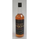 Teacher's 60 Reserve Stock Scotch Whisky 75cl.