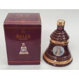 Bells Old Scotch Whisky Porcelain Christmas Decanter 2002, sealed and boxed.